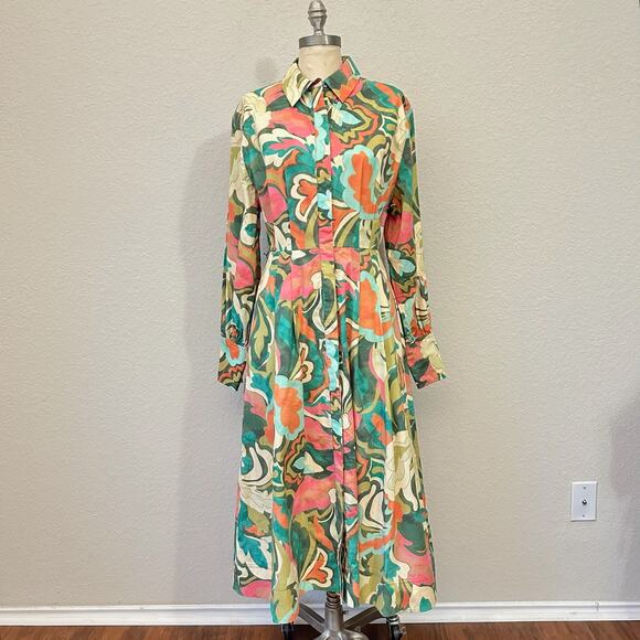 slim fit dress slacks Rent REBECCA VALLANCE Virgil Midi dRess (Green)
